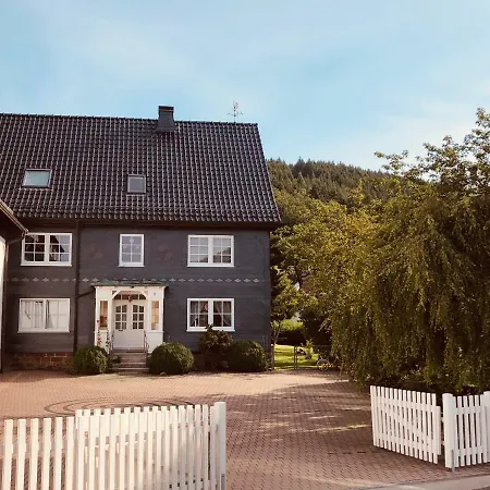 아파트 Ferienwohnung Waldblick Am Rothaarsteig
